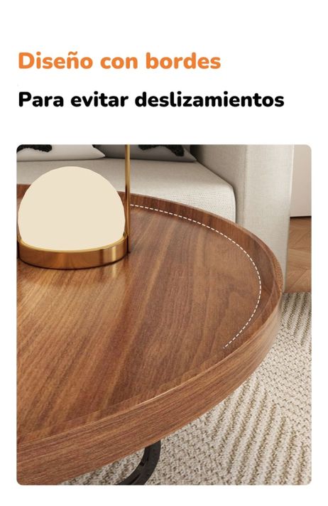 Mesa De Centro Redonda 70cm By LuBabycas-3