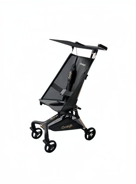 Coche de Paseo Lujoso Últra Slim LuBabycas Negro-0
