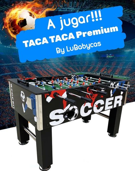 Taca Taca De Fútbol Madera 140*76cm Premium By Lubabycas-1