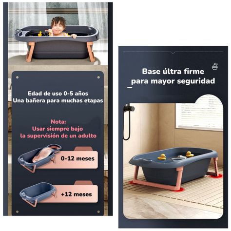Bañera Premium Con Lavapelo Y Accesorios Lubabycas Rosada-5
