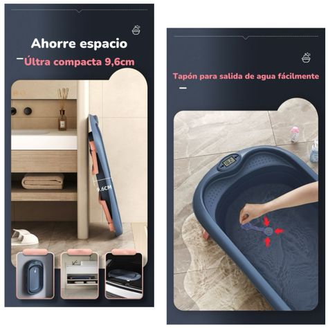 Bañera Premium Con Lavapelo Y Accesorios Lubabycas Rosada-6