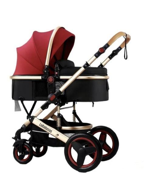 Coche Cuna Moisés Con Accesorios Lubabycas Burdeos-0
