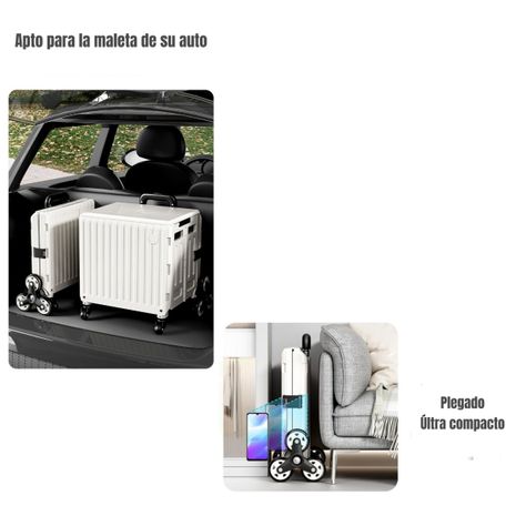 Carrito de Compras Plegable Con Ruedas Trepadoras LuBabycas-3