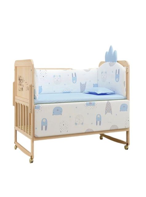 Cuna Colecho Madera Pack&Play LuBabycas Con Mudador-0