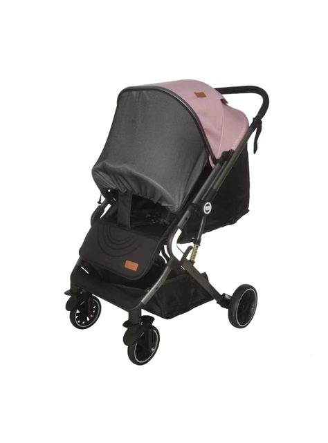 Coche De Paseo Reversible Premium Lubabycas Rosado-0