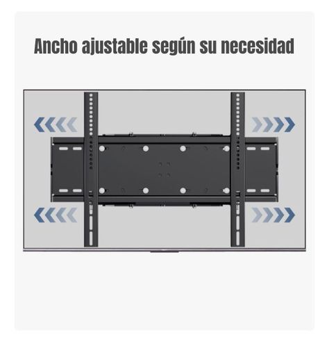 Soporte TV Ajustable Doble Brazo 40'' A 75'' By LuBabycas-5