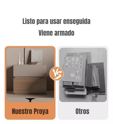 Velador 2 Cajones Flexibles Listo Para Usar Café LuBabycas-4