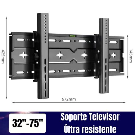 Soporte TV Reclinable Con Nivel 32" A 75" By LuBabycas-1