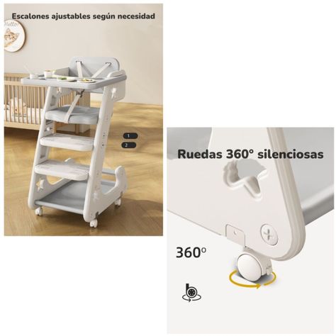 Silla De Comer Multifuncional Growth Cafe LuBabycas-5