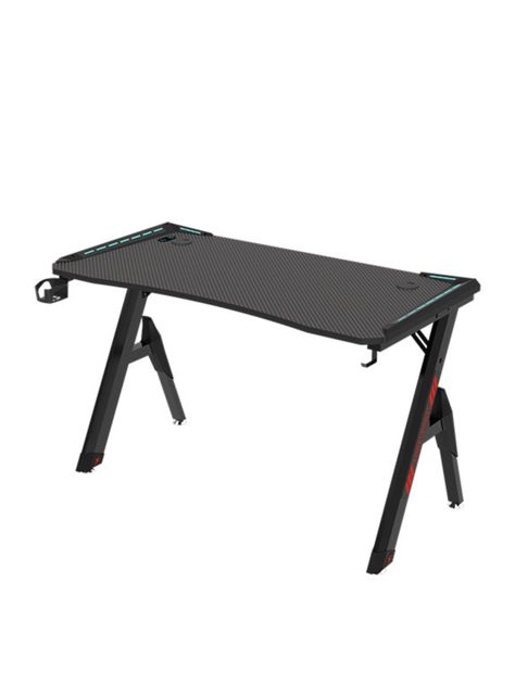 Escritorio Gamer Con Luces 140x60x73cm Negro By LuBabycas-0
