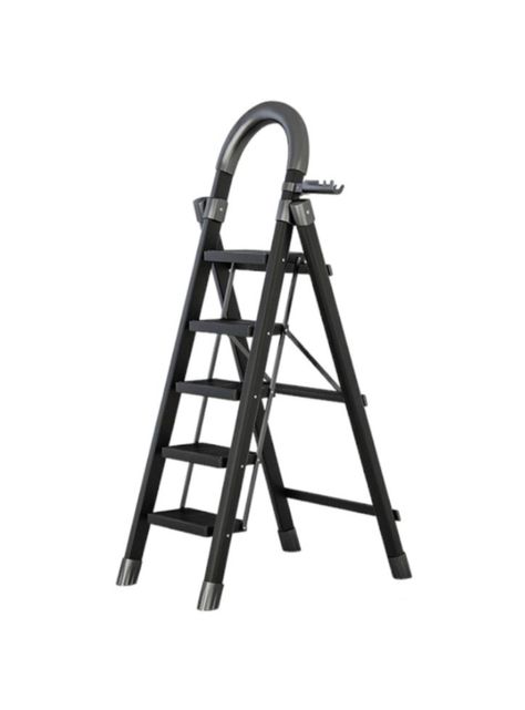 Escalera De Acero Plegable Con 5 Escalones By LuBabycas-0