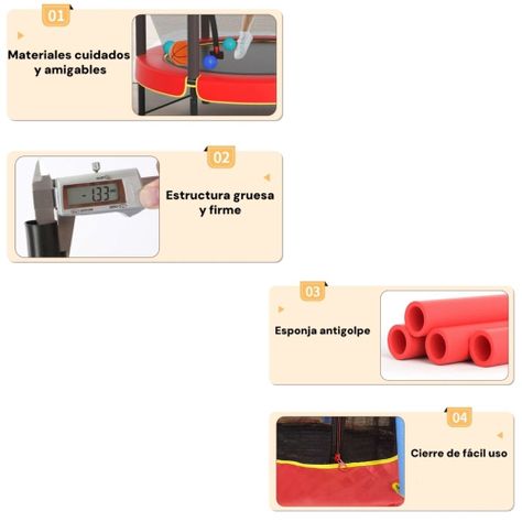 Cama Elástica iFree 140 cm-5