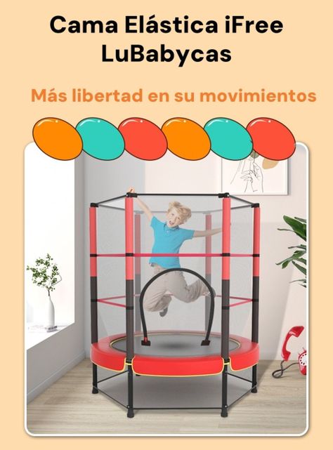 Cama Elástica Diseño Alto 140cm iFree Roasda LuBabycas-1