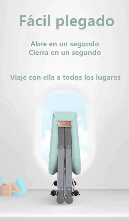 Cuna Bebé Con Accesorios Café By Lubabycas-4