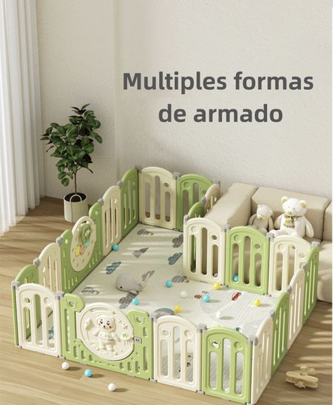 Corral Bebé 199x230cm Con Accesorios Lubabycas-2