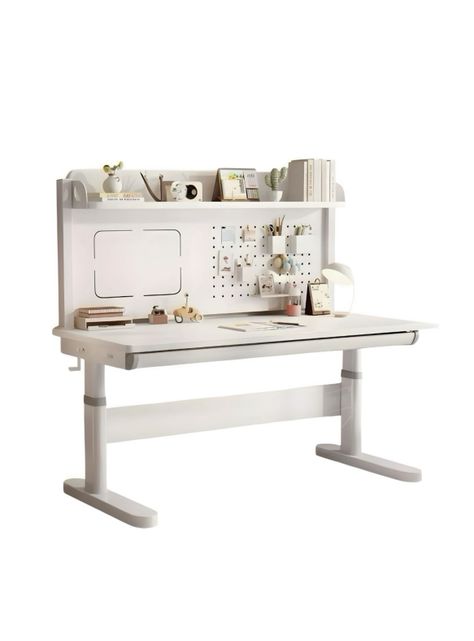 Escritorio Infantil Con Estante Organizador 120cm LuBabycas-0