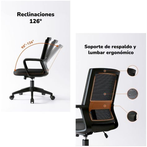 Silla De Escritorio Blanca Con Apoya Cabeza By LuBabycas-3
