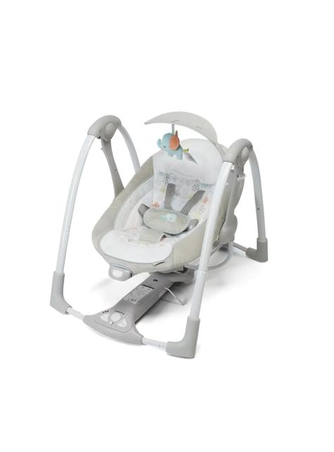 Columpio Mecedora Eléctrico Vibración Ingenuity Lubabycas-0