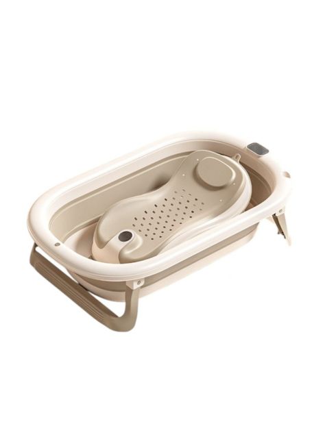 Bañera Con Respaldo De Ducha Comfort Café LuBabycas-0
