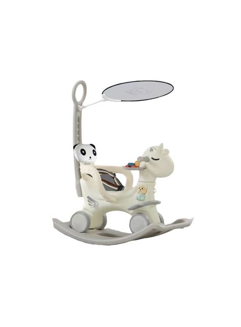Correpasillo Andador Balance 3 En 1 Con Accesorios Blanco-0