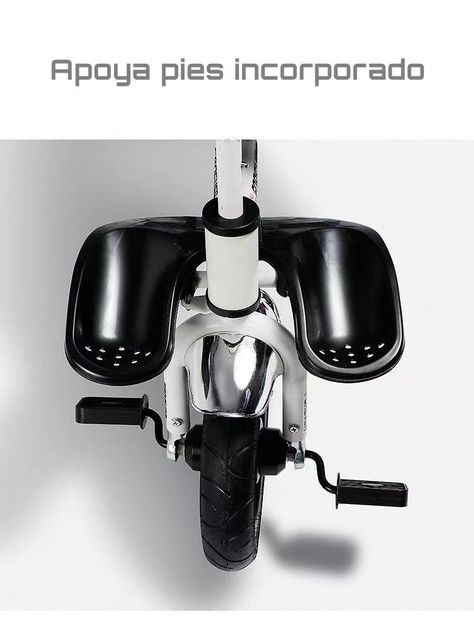 Triciclo Reversible Y Plegable Con Accesorios Gris Lubabycas-4