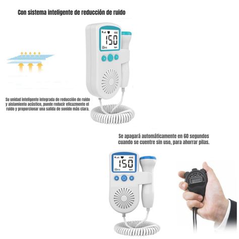 Monitor Fetal Doppler Latidos Corazón Bebé By LuBabycas-3