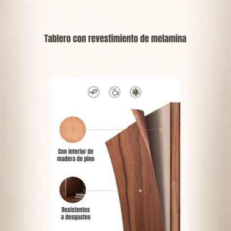 Comedor de Madera 140x60x75cm Últra Elegante LuBabycas-6