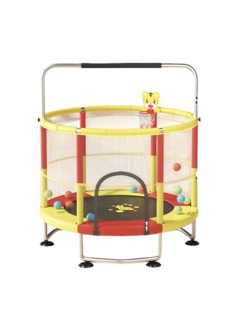 Cama Elástica Resistente 150cm Más Juegos By LuBabycas-0
