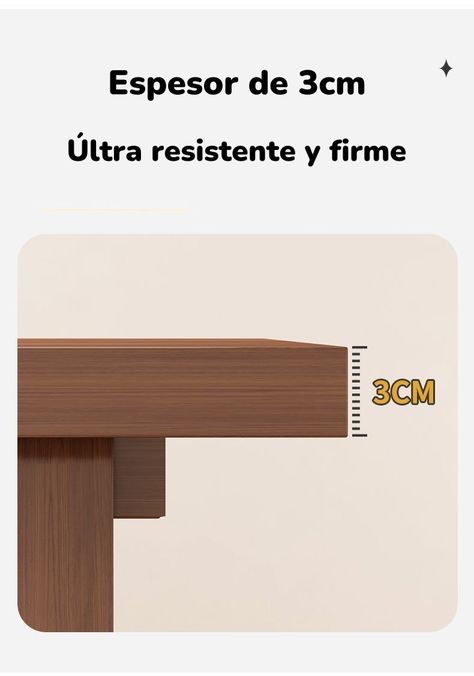 Comedor De Madera West 180x80x75CM By LuBabycas-3