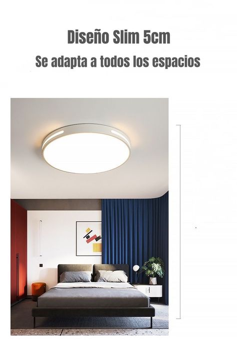 Lámpara de Techo Led 30CM 18W By LuBabycas-2