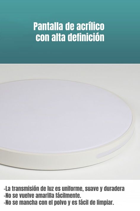 Lámpara de Techo Led 30CM 18W By LuBabycas-3