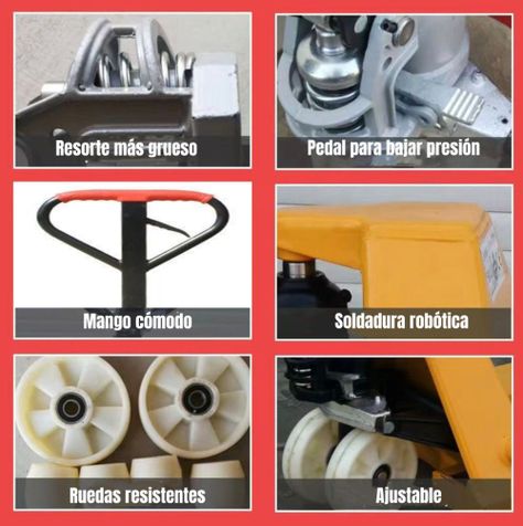 Transpaleta Manual 2000 kg 550mm By LuBabycas-2