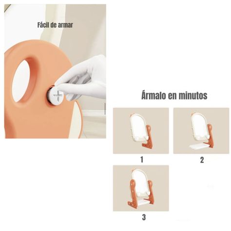 Pizarra Atril Regulable Plumón Con Accesorios LuBabycas-6