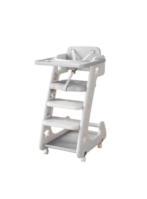 Silla De Comer Multifuncional Growth Gris LuBabycas-0