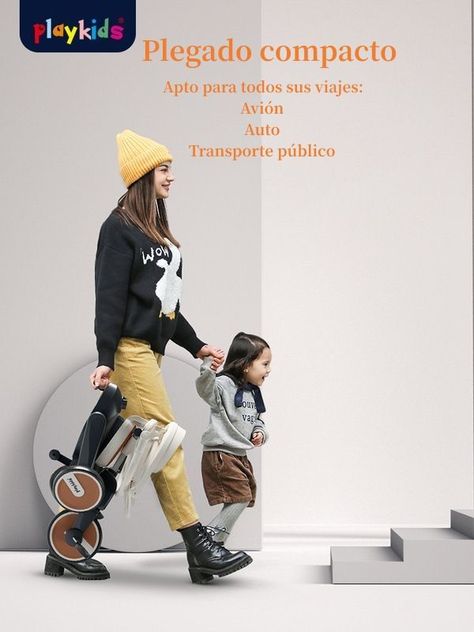 Triciclo 360° Y Balance 6 En 1 Negro Playkids By LuBabycas-4