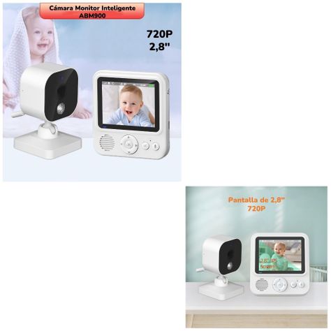 Cámara Monitor Inteligente 720P Pantalla 2,8″ LuBabycas-1