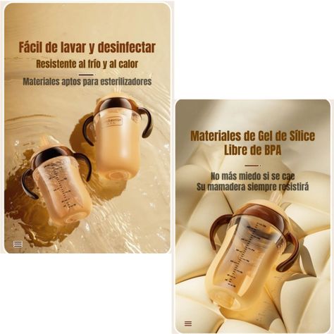 Mamadera 240ml Con Chupetes Y Cepillo de Limpieza LuBabycas-2