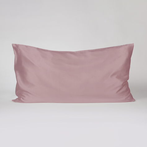 Funda 100% Seda Queen Rosa-0