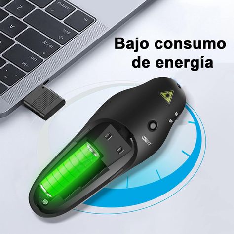 Presentador Diapositiva Powerpoint Inalámbrico-2