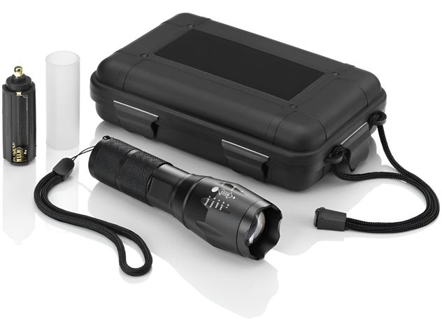 Linterna Led Táctica Zoom Potente Recargable Largo Alcance-3