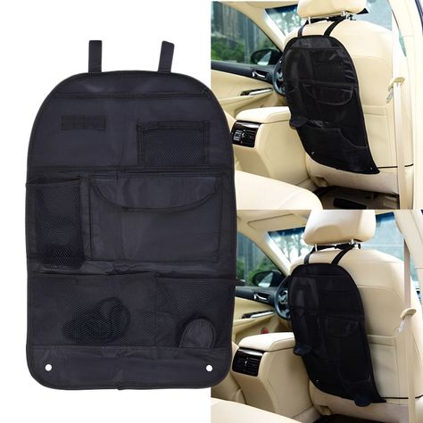 Organizador Bolsa Papelero Para Respaldo de Asiento Del Auto-0
