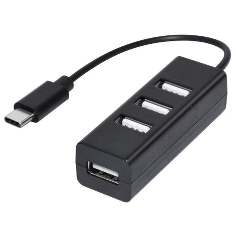 Hub Usb C Tipo C Adaptador 4 Puertos-0