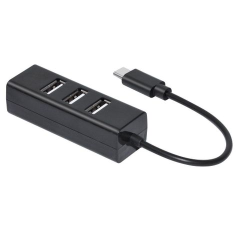 Hub Usb C Tipo C Adaptador 4 Puertos-1