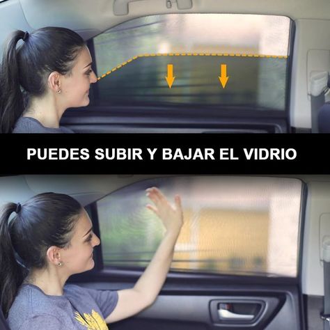 Mallas Cubre Ventanas Parasol Protector Solar Cortina Auto-2