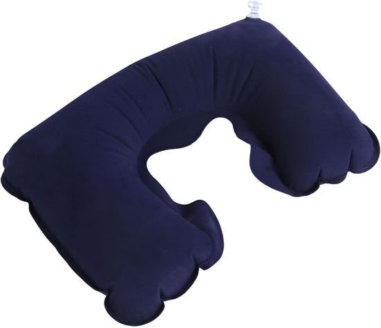Kit De Viaje Almohada Inflable Antifaz Para Dormir Tapones Oídos-1