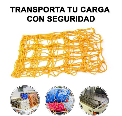 Malla Elástica Red Para Auto Camioneta Pulpo Amarre Equipaje-3