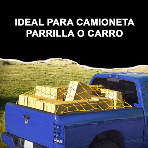 Malla Elástica Red Para Auto Camioneta Pulpo Amarre Equipaje-4
