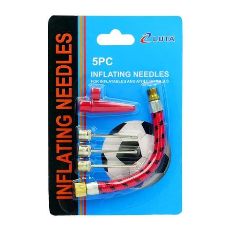 Set 3 Agujas Para Inflar Pelotas Balones Bicicleta Extension-4