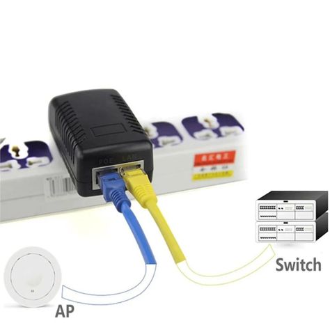 Cargador Inyector Poe Adaptador 12v 2a 24w Fuente-4