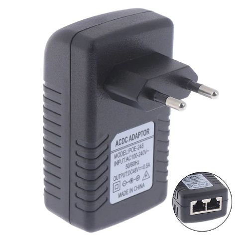 Cargador Inyector Poe Adaptador 48v 0.5 a 24w Fuente-1
